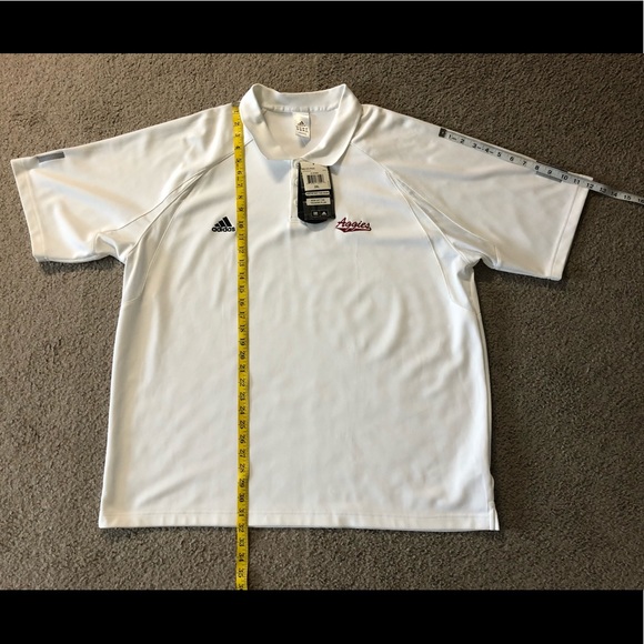 Adidas BG CCI Polo Shirt Sz 2XL New with Tags ClimaCool be Striped - Picture 3 of 13